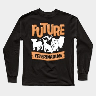 Future Veterinarian Vet School Student Gift Long Sleeve T-Shirt